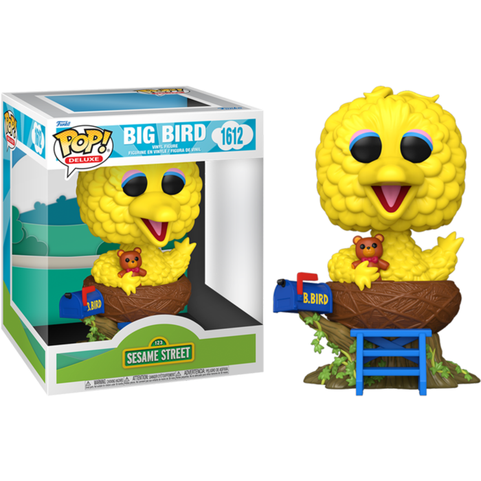 1612 Funko POP! Sesame Street - Big Bird in Nest Deluxe Pop!