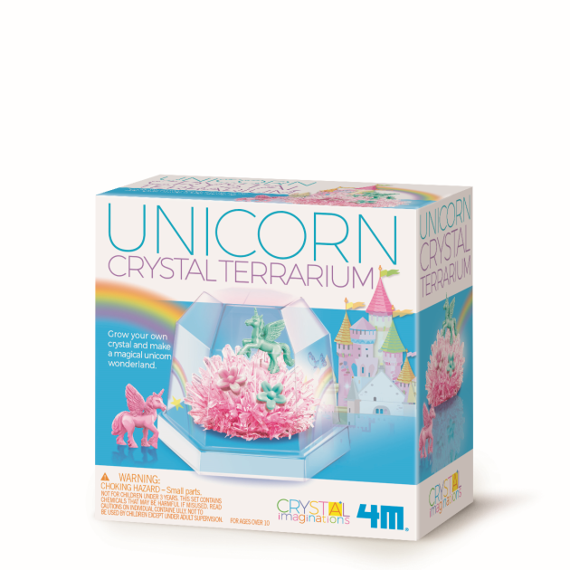 4M Unicorn Crystal terrarium