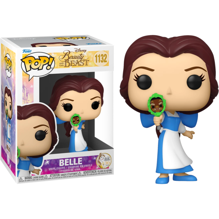 1132 Funko POP! Beauty and the Beast - Belle with Mirror 30th Anniversary