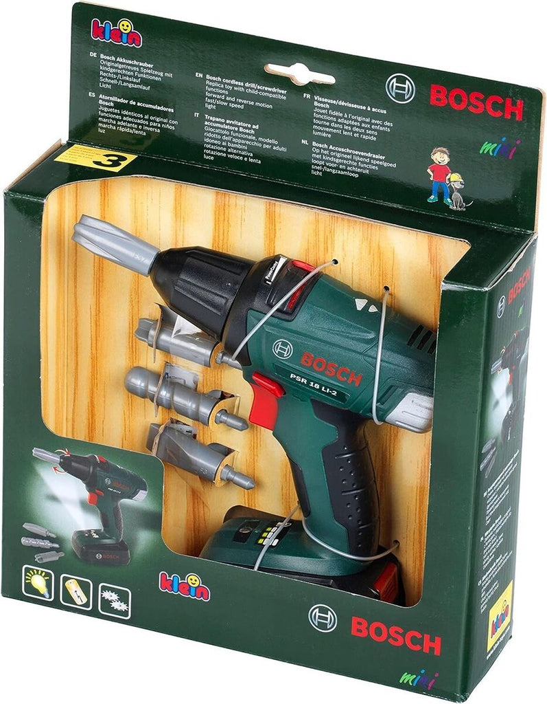 Klein Bosch Cordless Screwdriver with 5 Interchangeable Bits