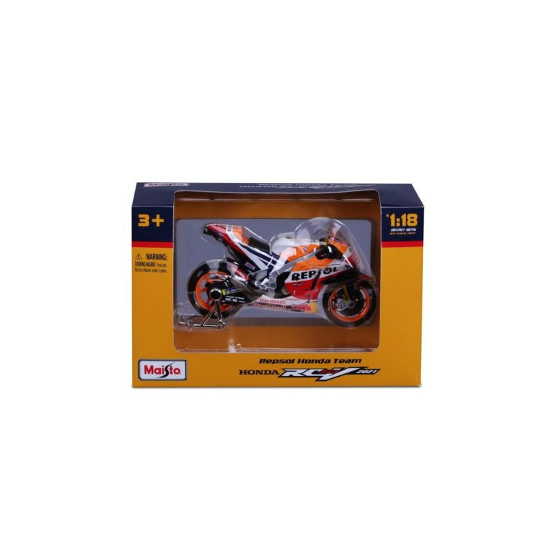 Maisto 1/18 Honda RC213V Repsol Team MotoGP 2021 #93 Marc Marquez