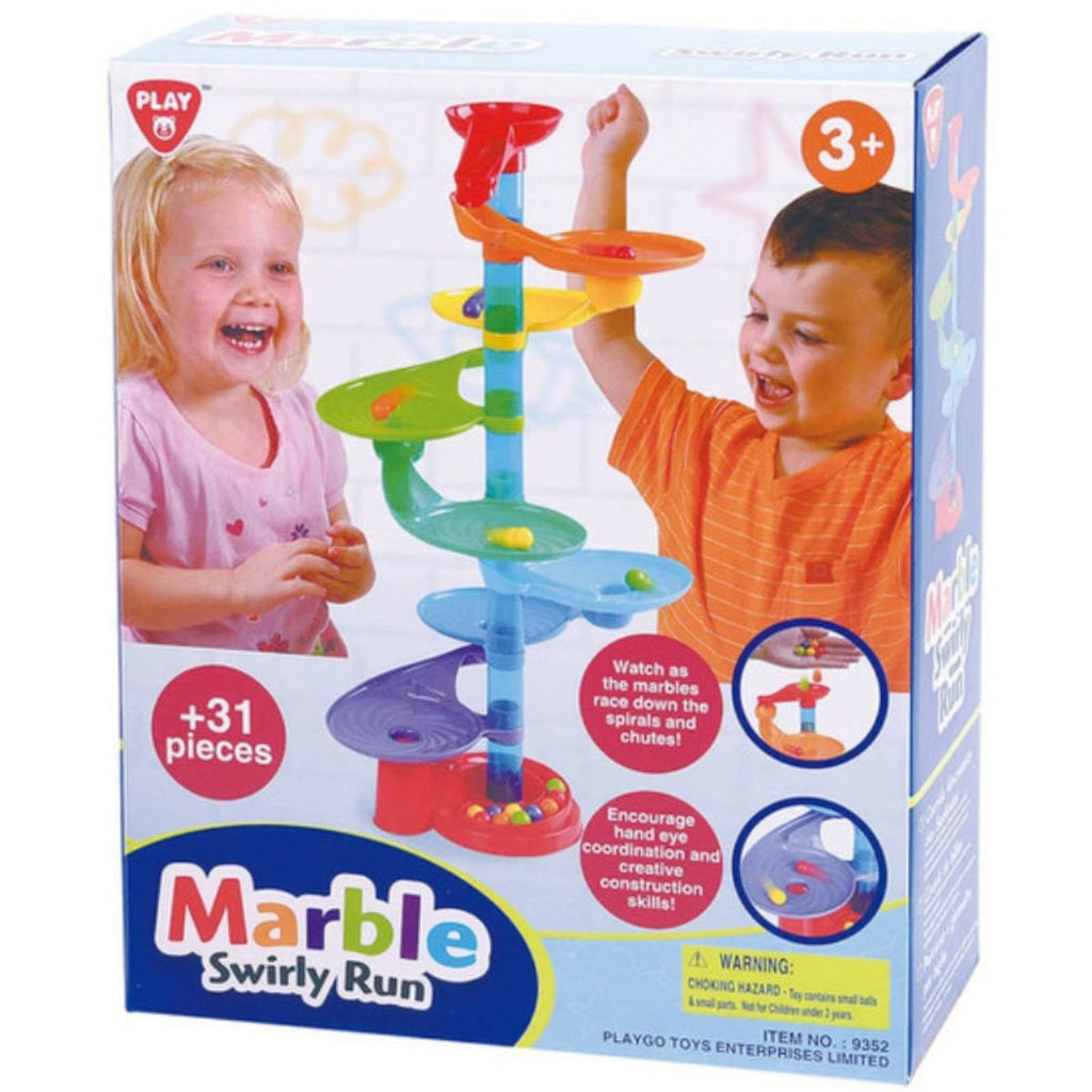 PlayGo Marble Swirly Run 31+ Pieces