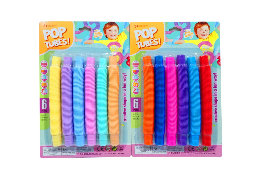 Expandable Pop Tube 6 Piece Asst Each