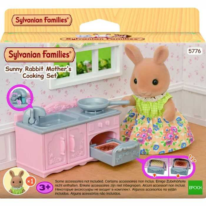 Sylvanian Families Sunny Rabbit Mother’s Cooking Set