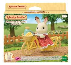 Sylvanian Families Chocolate Rabbit Girl’s Cycle Ride