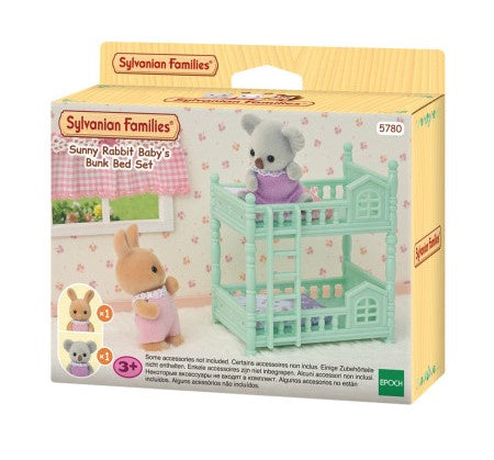 Sylvanian Sunny Rabbit Baby's Bunk Bed