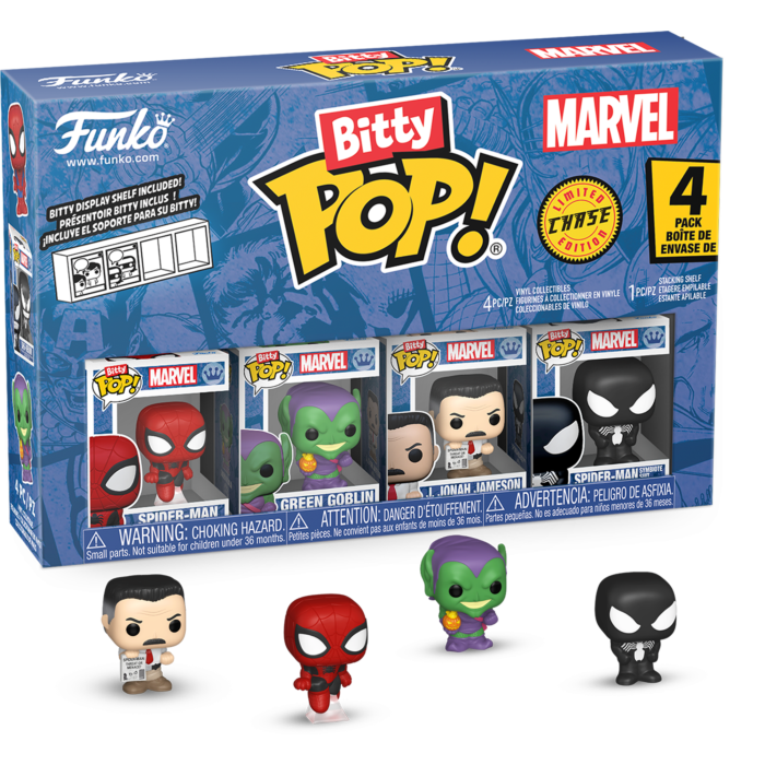Funko Bitty POP! SM - Spider-Man 4Pk