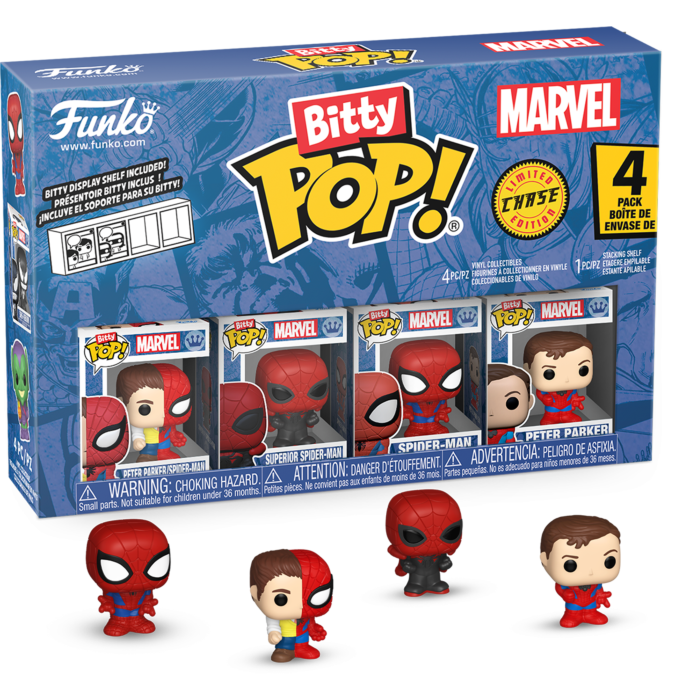 Funko Bitty POP! SM - Parker Split 4Pk