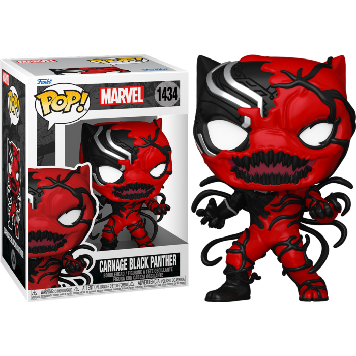 1434 Funko POP! Marvel - Carnage Black Panther