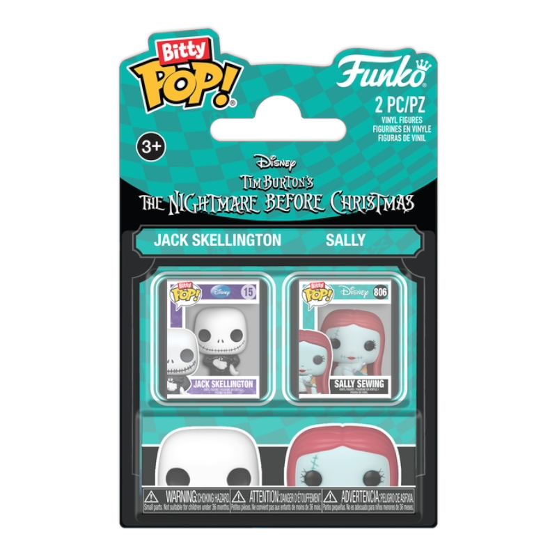 Funko Bitty POP! TNBC - Jack & Sally 2Pk
