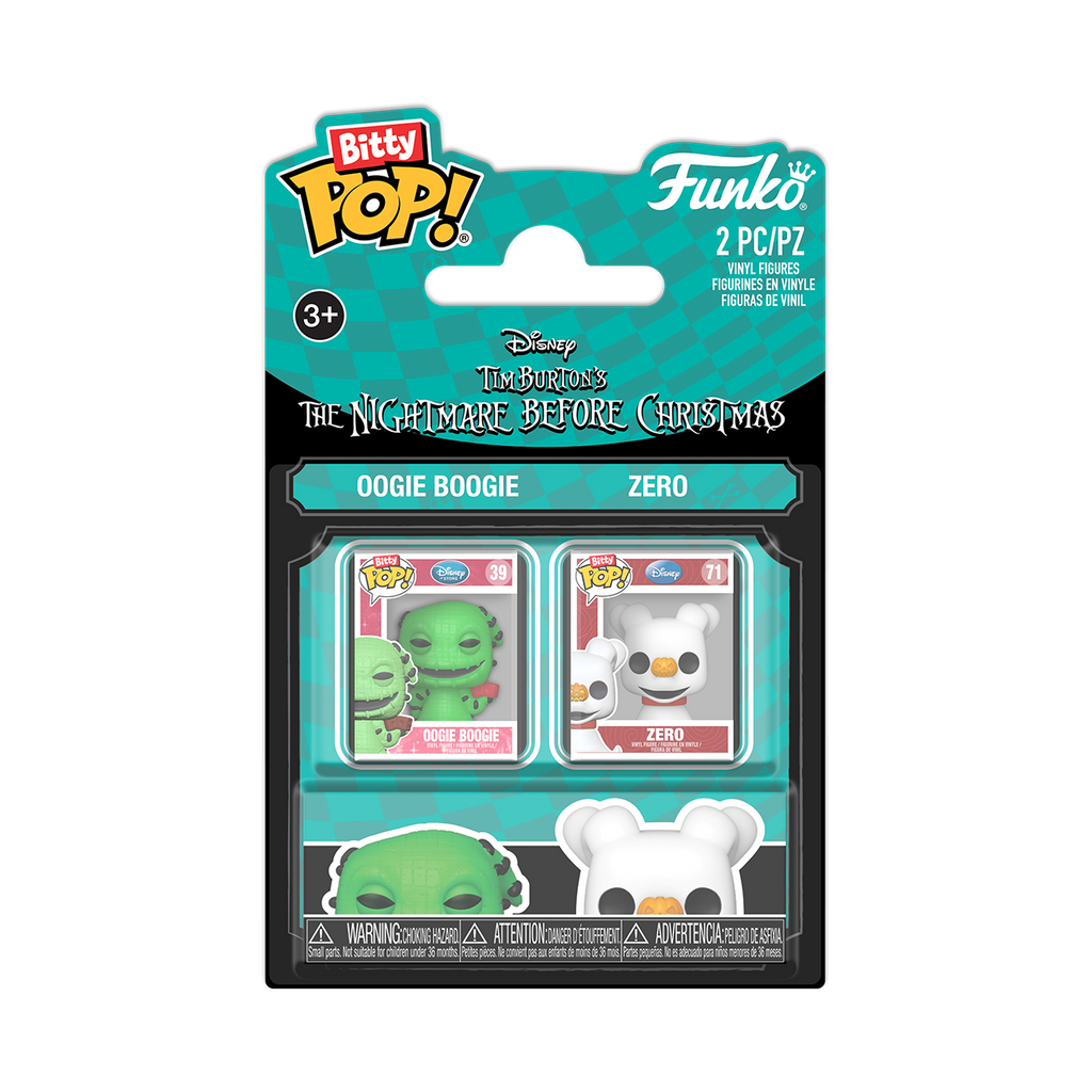 Funko Bitty POP! TNBC - Oogie & Zero 2Pk