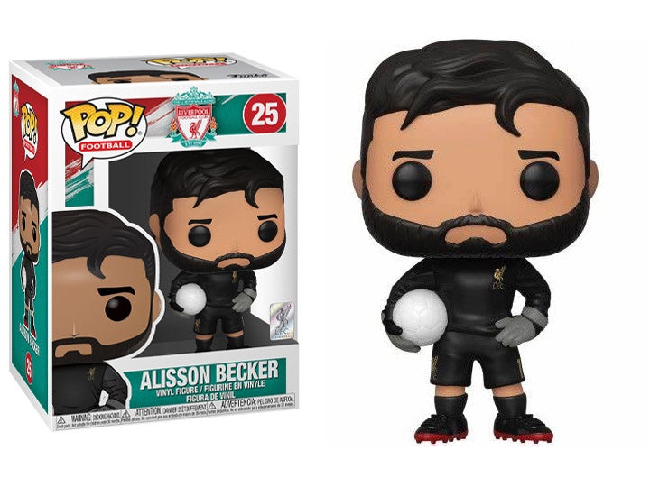 25 Funko POP! Liverpool - Alisson Becker