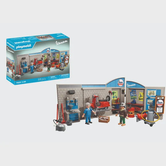 71620 Playmobil 60s Vespa Garage