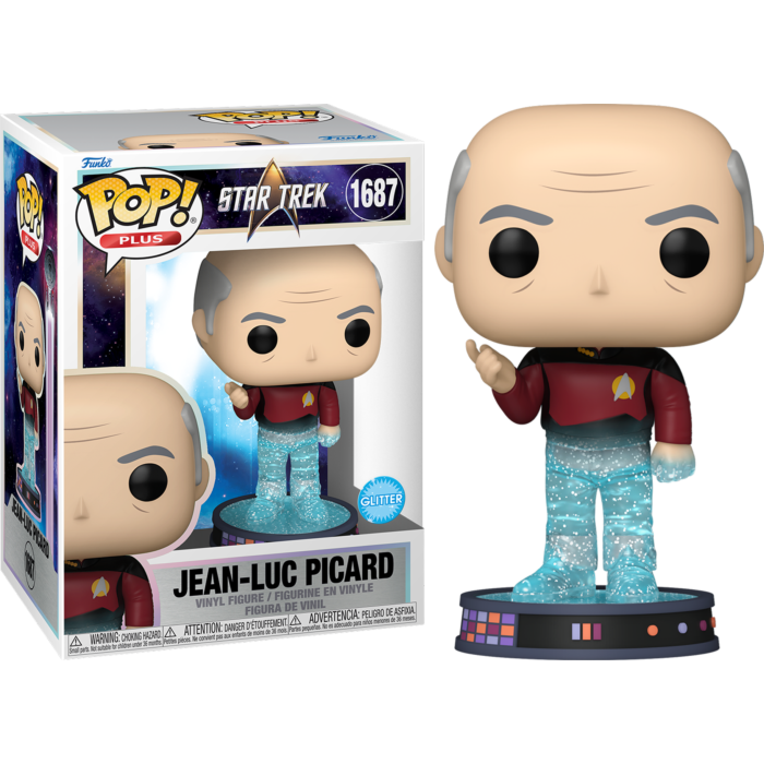 1687 Funko POP! Plus: ST Transporter - Picard