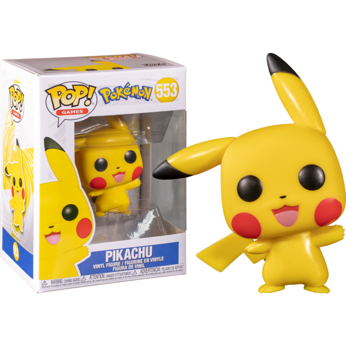 553 Funko POP! Games: Pokemon - Pikachu (Waving)