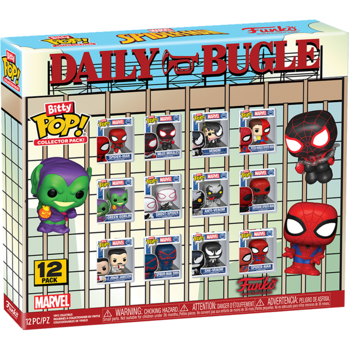 Funko Bitty POP! Spider-man 12pce multi pack – Pops Toys