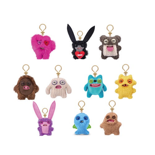 Fuggler - Key Rings 5” - Series 5 - Plush - Hangtag Asst Each