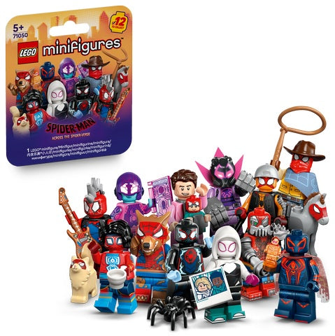 LEGO® Minifigures Full set of 12 Spider-Man: Across the Spider-Verse 71050