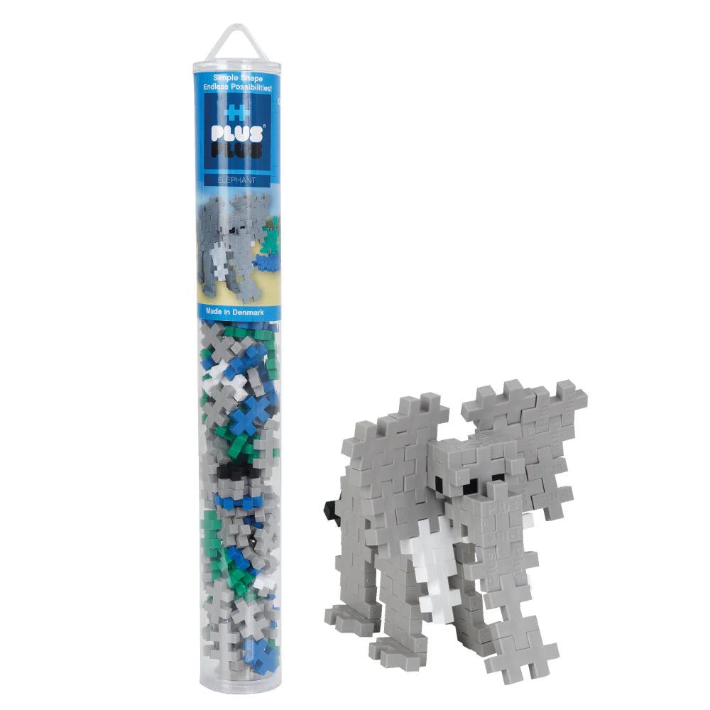 Plus Plus Elephant 100 Pcs Tube