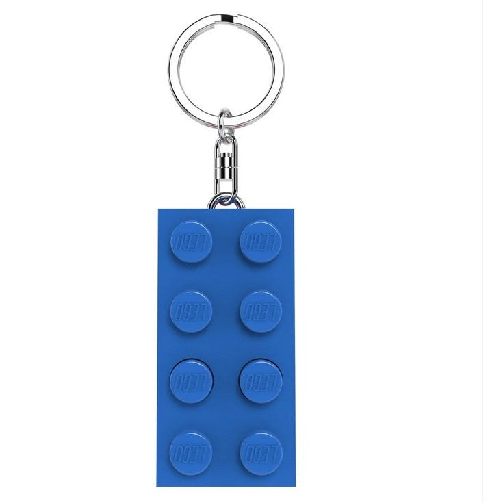 LEGO 2x4 Brick - Blue Key Chain Light
