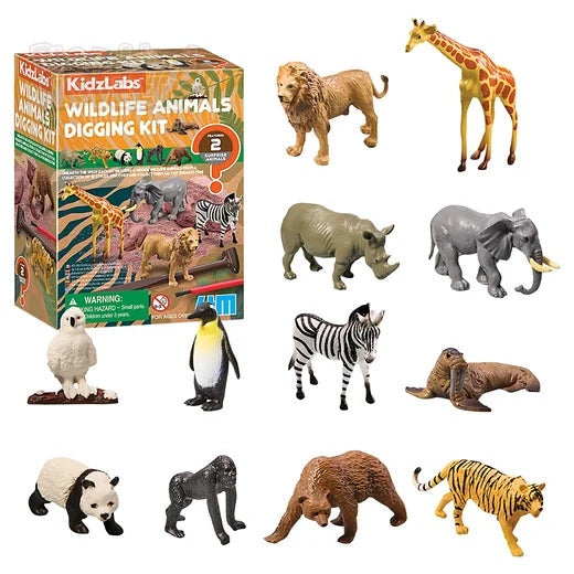 4M - Wildlife Animals Digging Kit Each