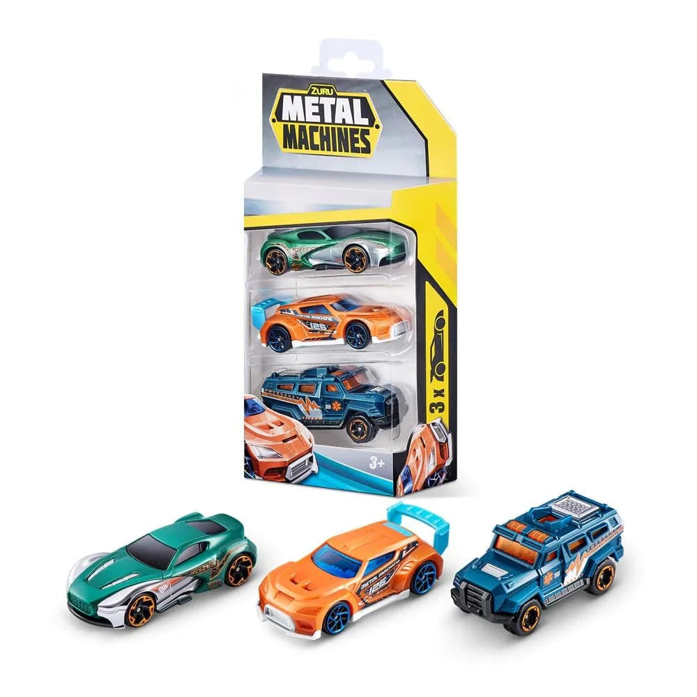 Metal Machines - Diecast - Cars - Series2 Multi Pack Car Asst Each