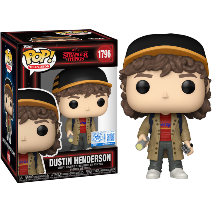 1796 Funko POP! TV: ST S5 - Dustin Henderson (Ex)