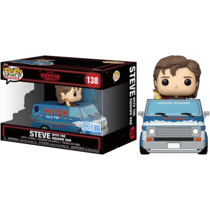 138 Funko POP! Rides DLX: ST S5 - Steve w Van