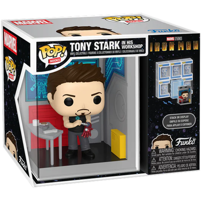 Funko POP! Nooks: Marvel - Tonys Garage