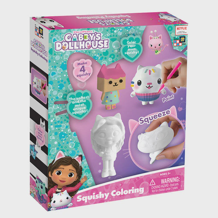 Gabby’s Dollhouse Squishy Paintings (Includes 3 Figs)
