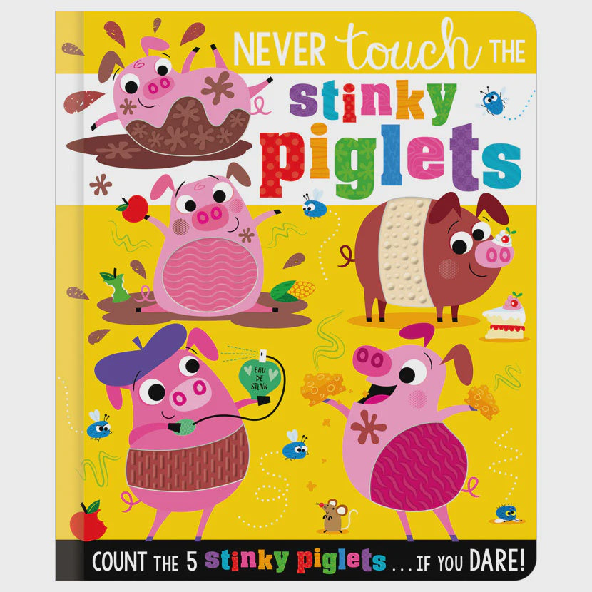 Book 5 Faces Board: Never Touch the Stinky Piglets