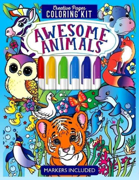 Book Creative Pages - Awesome Animals