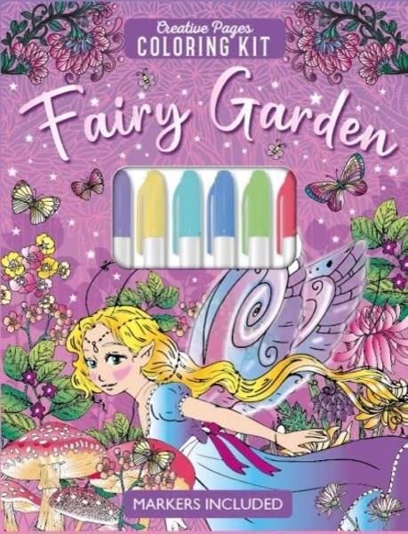 Book Creative Pages - Fairy Garden