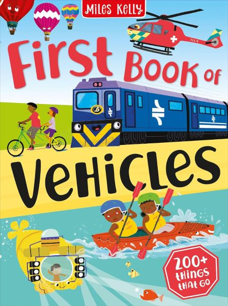 Book MK Reader First Book of Vehicles