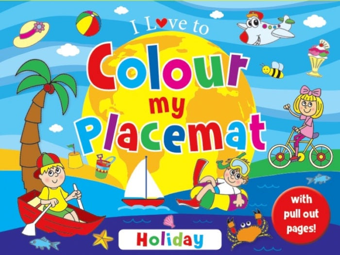 Colour My Placemat: Holiday