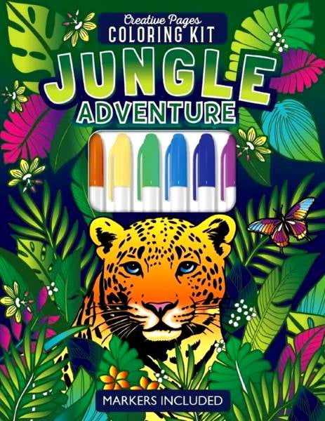 Creative Pages - Jungle Adventure