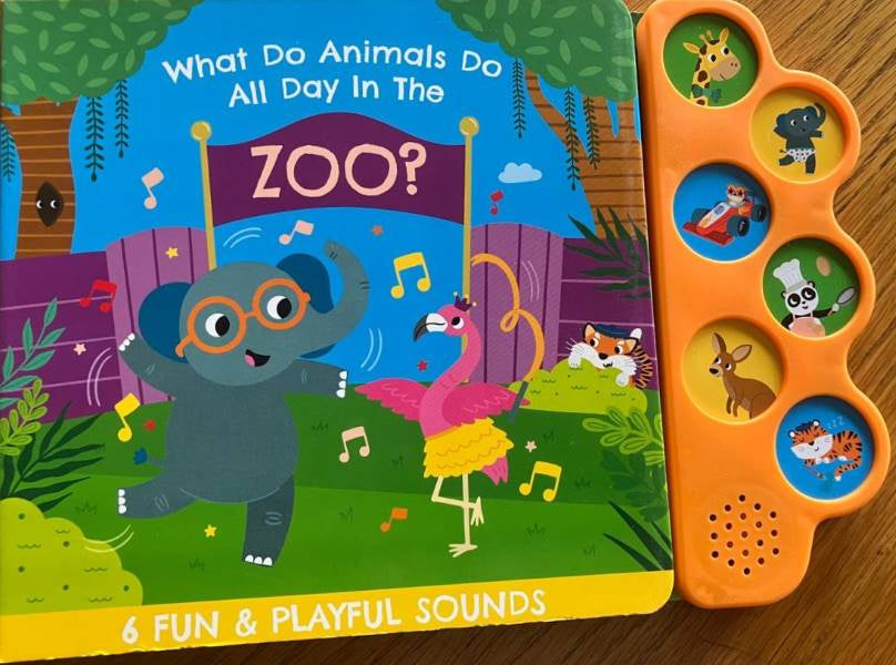 6 Sounds - What Do Animals Do Zoo