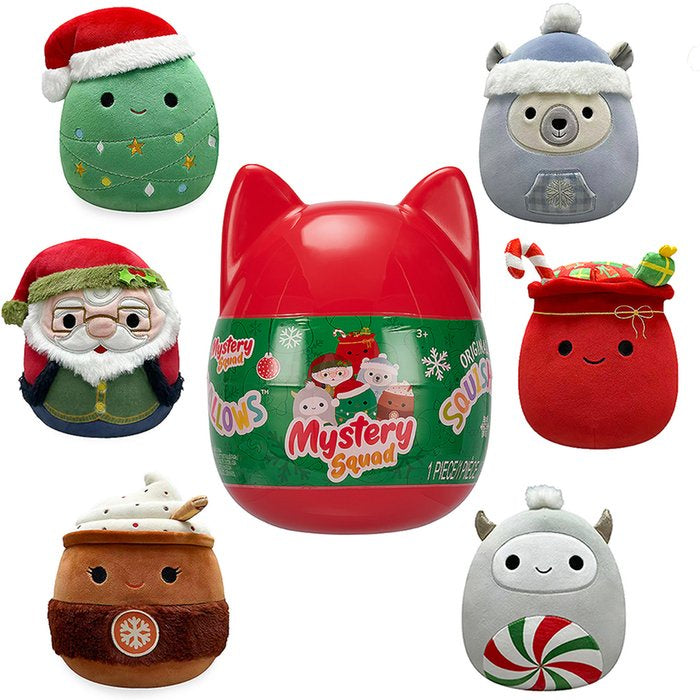 Squishmallows 4 Inch Mystery Squad Holiday Asst Each