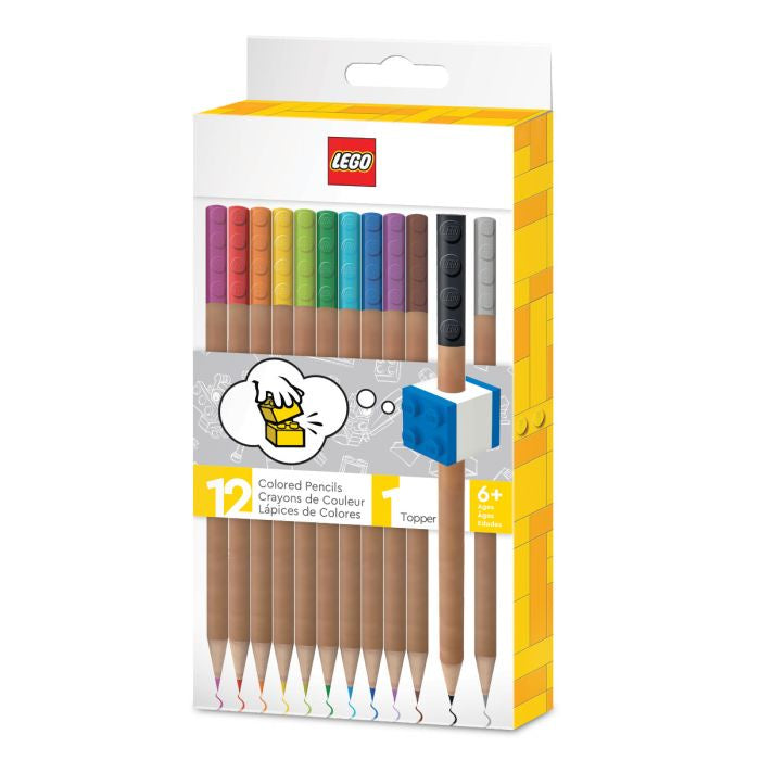 LEGO 12 Pack Colored Pencil (Box Damage)