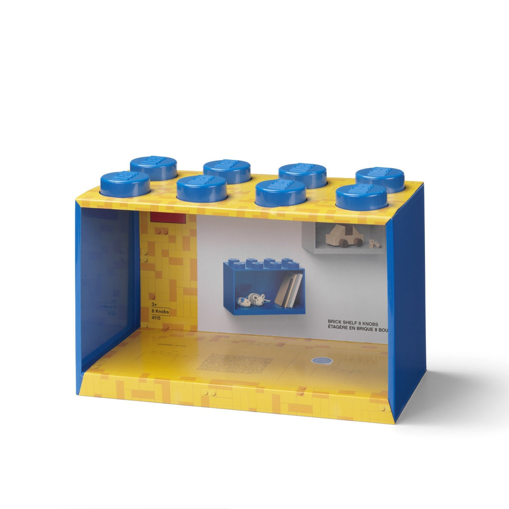 4115 LEGO Brick Shelf 8 Knob - Blue