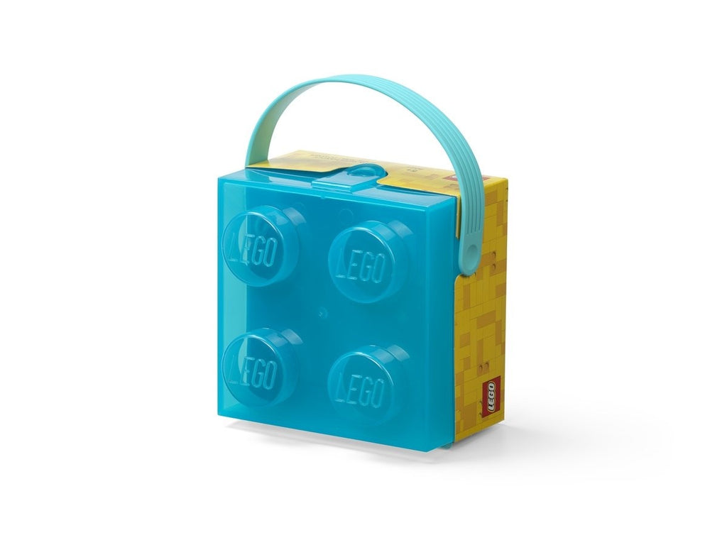 4024 LEGO Lunch Box with Handle - Translucent Light Blue