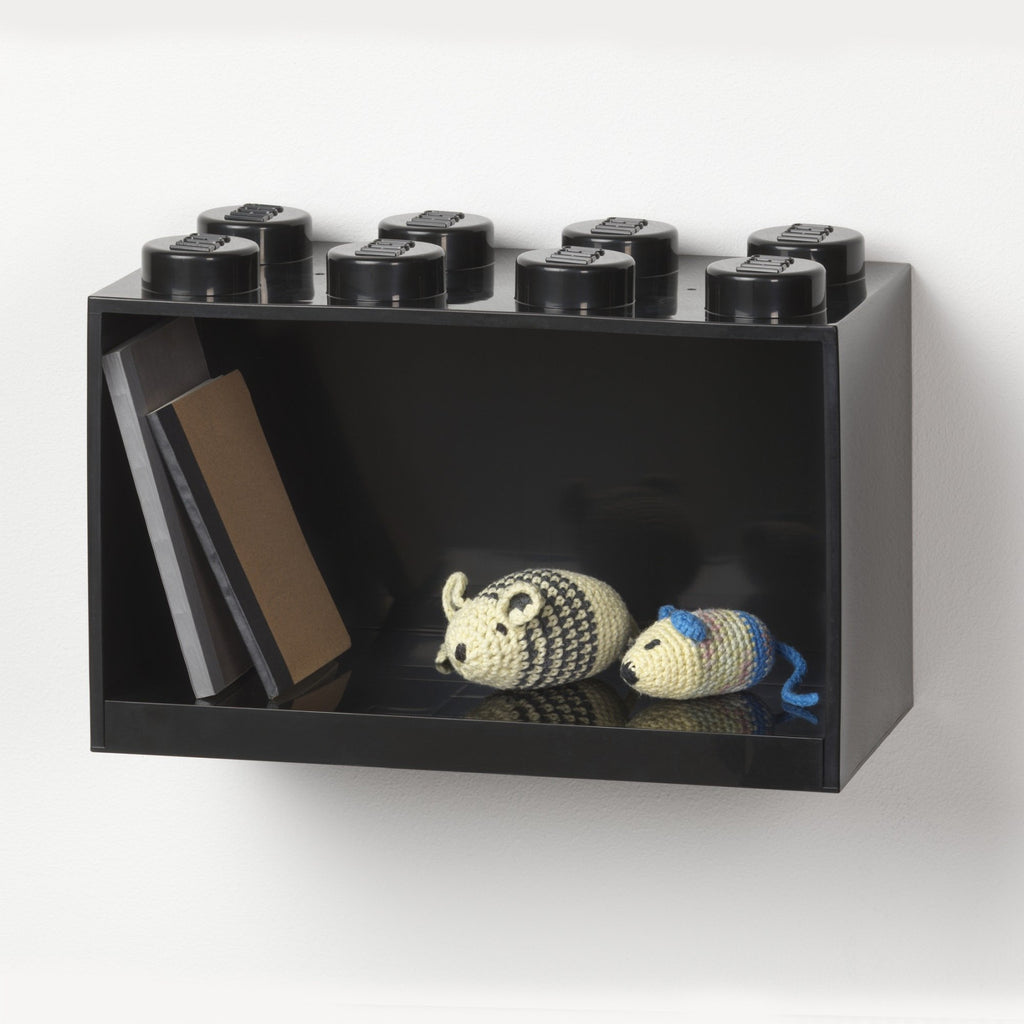 4115 LEGO Brick Shelf 8 Knob - Black