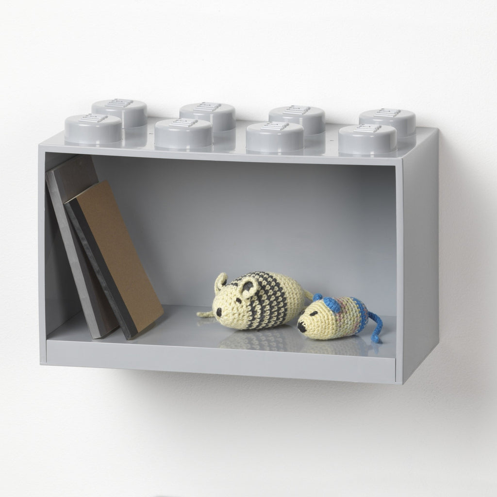 4115 LEGO Brick Shelf 8 Knob - Grey