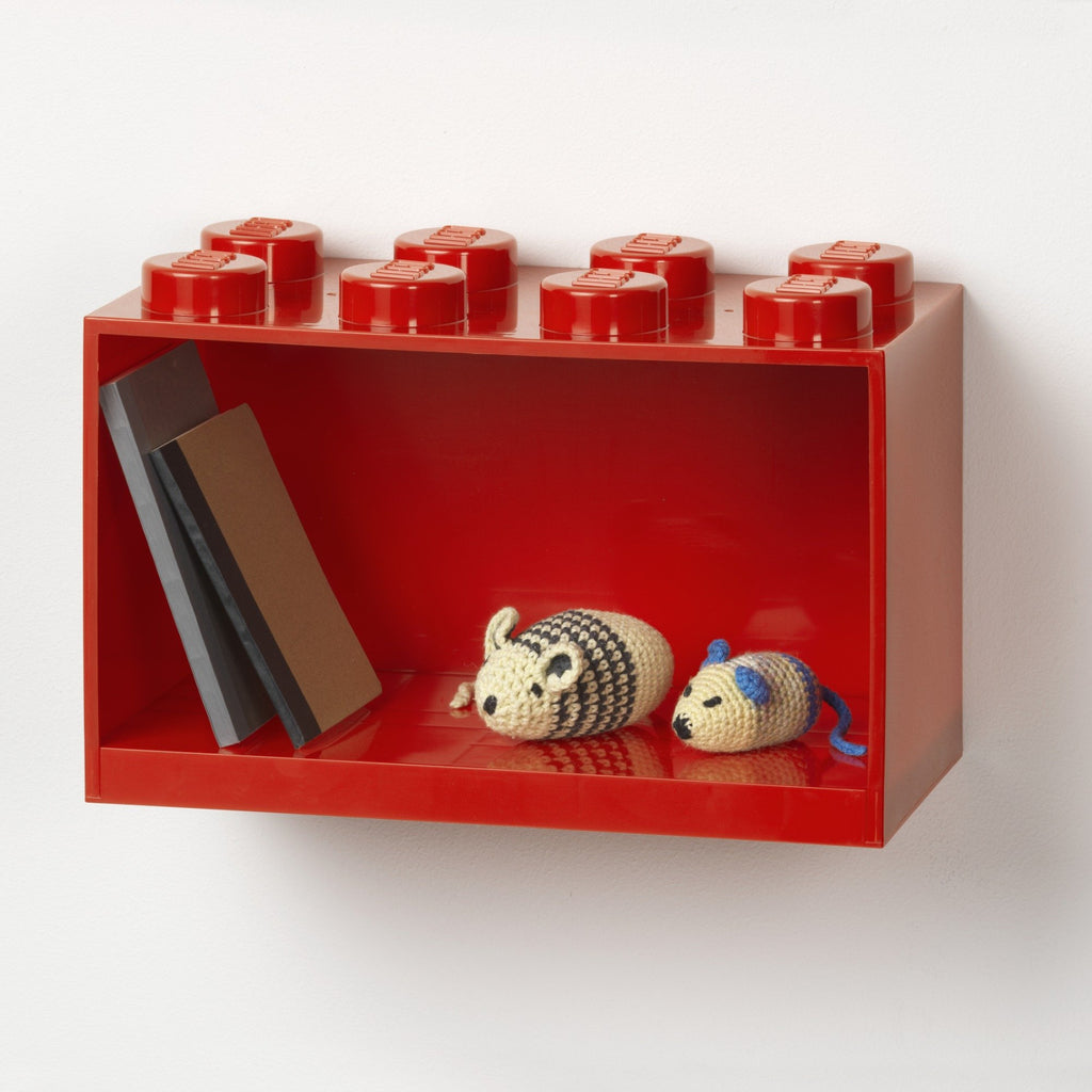 4115 LEGO Brick Shelf 8 Knob - Red