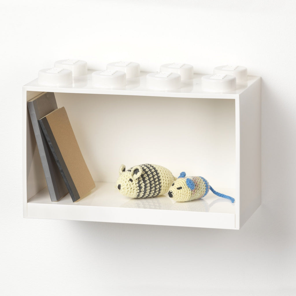 4115 LEGO Brick Shelf 8 Knob - White