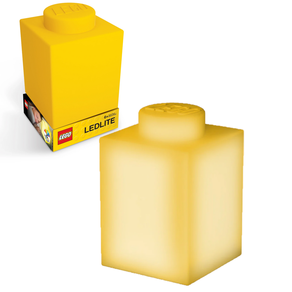 LEGO Iconic 1x1 Silicone Brick Nitelite - Yellow