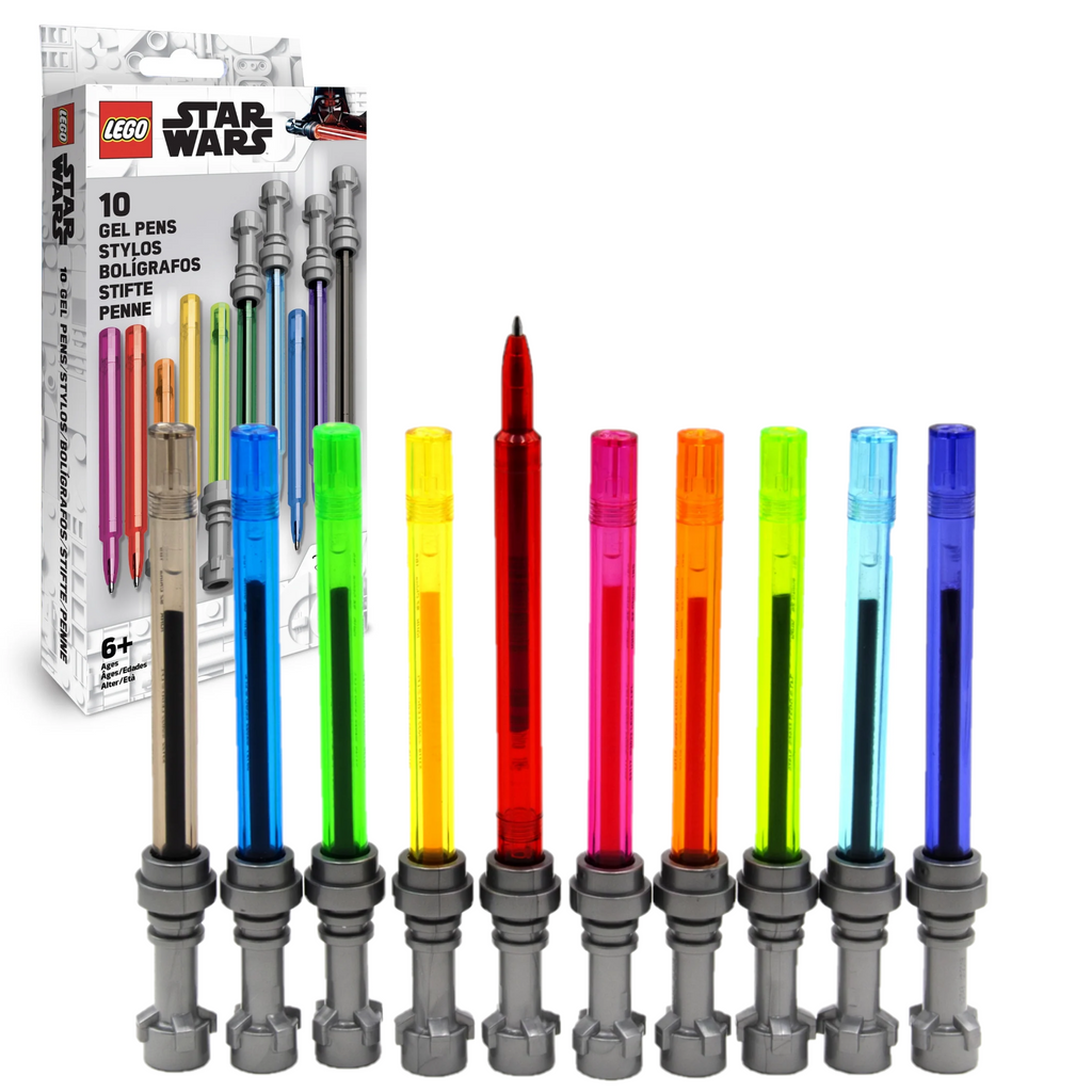 LEGO Star Wars Lightsaber Gel Pen Multi Pack 10pcs