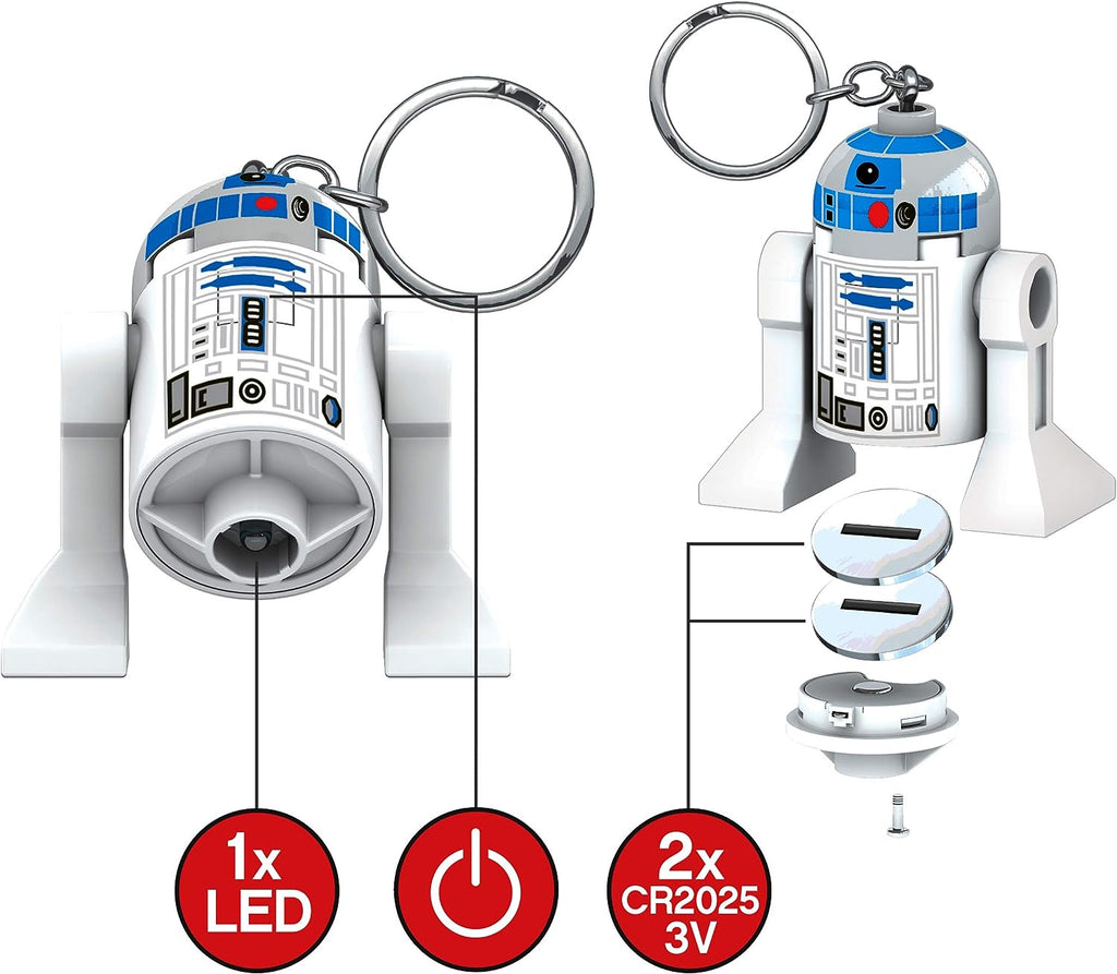 LEGO Star Wars R2-D2 L.E.D Keyring