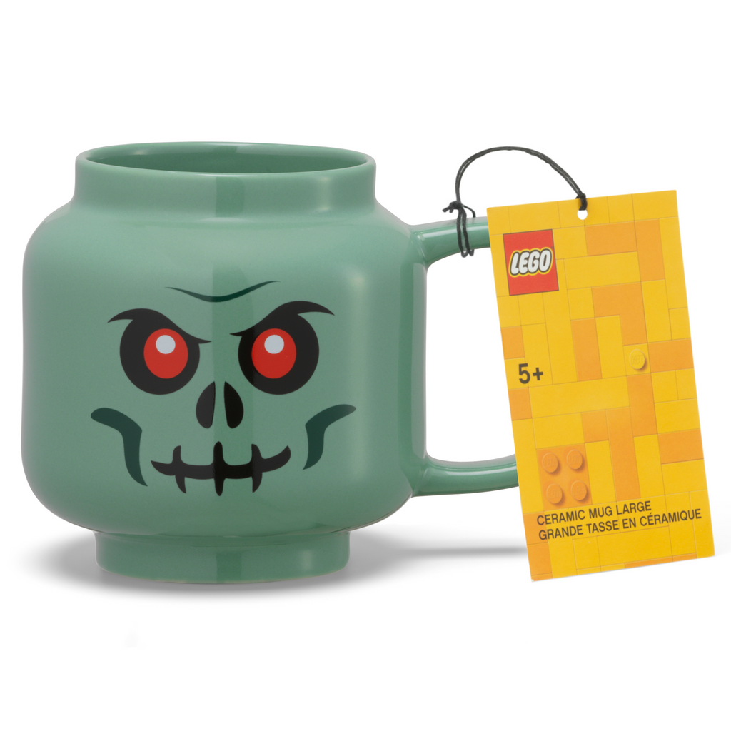 LEGO Ceramic Mug Small - Green Skeleton