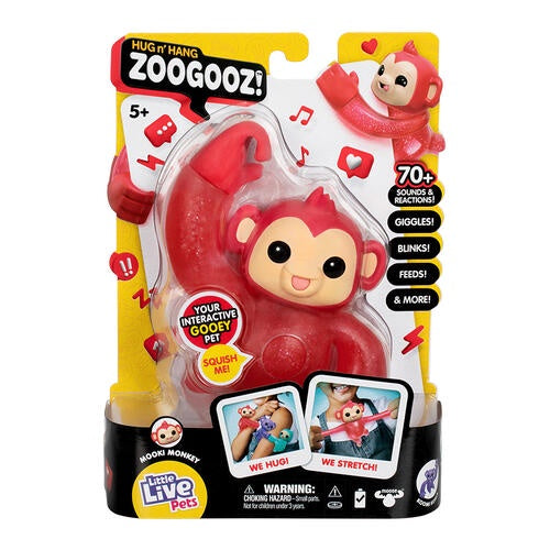 Little Live Pets Hug 'n Hang Zoogooz Monkey - Mooki